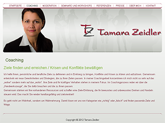 Tamara Zeidler -  Expertin für Personalentwicklung, Kommunikation und Persönlichkeitsentwicklung